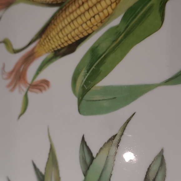 Vintage 1961 Royal worcester evesham 'M' compliments of the genius serving bowl - Picture 8 of 8